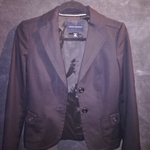 Banana Republic Black blazer - Picture 2 of 4